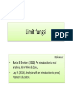 Limit Fungsi 2021