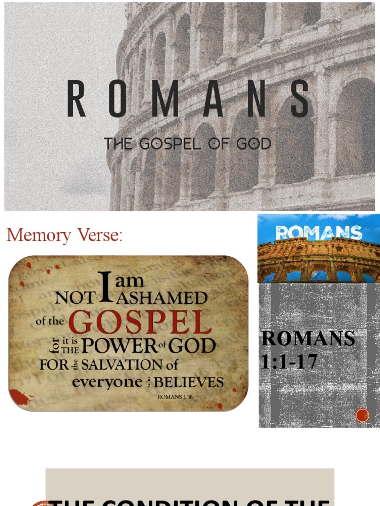 The Book of Romans | PDF | Justification (Theology) | Epistle To The Romans