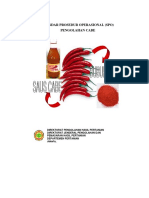 PDF Standar Prosedur Operasional Spo Pengolahan Cabe Compress