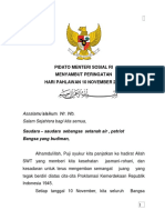 Upacara Peringatan Hari Pahlawan Tahun 2017