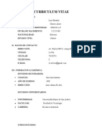 CV Luis Chavez Mecánica Industrial