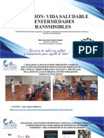 Vida Saludable y Enfermedades Transmisibles-Octubre