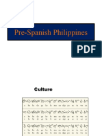 Pre-Spanish Philippine Culture