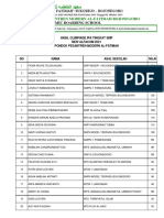 Nilai Olimpiade Ipa Tingkat SMP