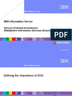 Ibm Information Server: Service Oriented Architecture Websphere Information Services Director (Wisd)