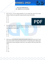TIU HImpunan & Statistik - BIMBEL DND (SESI 2)