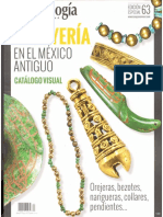 63 La Joyería en El México Antiguo Esp Arqueología Mexicana