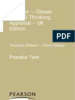 Watson Glaser Critical Thinking Appraisa Đã Chuyển Đổi 1