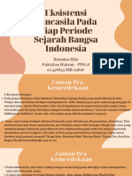 Eksistensi Pancasila Pada Tiap Periode Sejarah Bangsa Indonesia