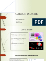 Carbon Dioxide: Name: Raajeshwari Basu Roll Number: 5 Class: VII-C (Day)