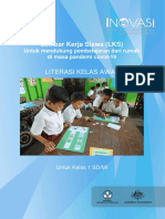 INOVASI - LKS - Kelas 1 SD MI - Literasi Kelas Awal - Apr 2020