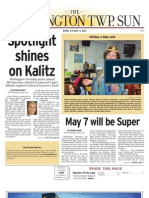 Spotlight Shines On Kalitz: May 7 Will Be Super