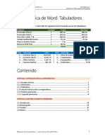 Practica Word Tabuladores