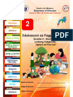 Edukasyon Sa Pagpapakatao: Quarter 3 - Modyul 5: Luntiang Paligid Mo, Ligaya Sa Puso Ko!