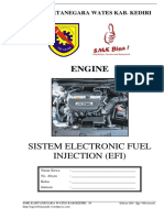 Modul Praktek Sistem Electronic Fuel Injection Efi