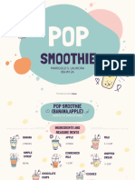 Laboratory Activity 4 - Signature Smoothies