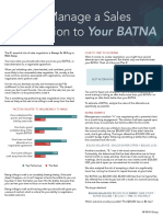 Article How to Manage a Sales Negotiation to Your BATNA