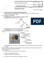 Monitoring and Supporting Data Conversion