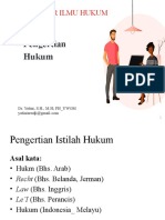 Pengertian Hukum