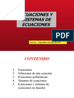 Ecuaciones y sistemas de ecuaciones resueltos