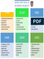 Jadwal Piket Kelas 1a