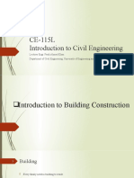 CE-115L Introduction To Civil Engineering