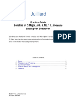 Practice Guide Sonatina in G Major, Anh. 5, No. 1 I. Moderato Ludwig Van Beethoven