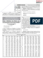 Indices - Julio 2020