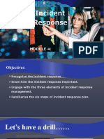 Module 4 Incident Response