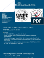 Ibm Gatt and Wto