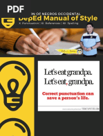 DepEd Manual of Style - Punctuations - References - Spelling