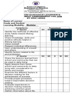 Name of Learner: - Grade and Section: - Learning Modality: - Modular