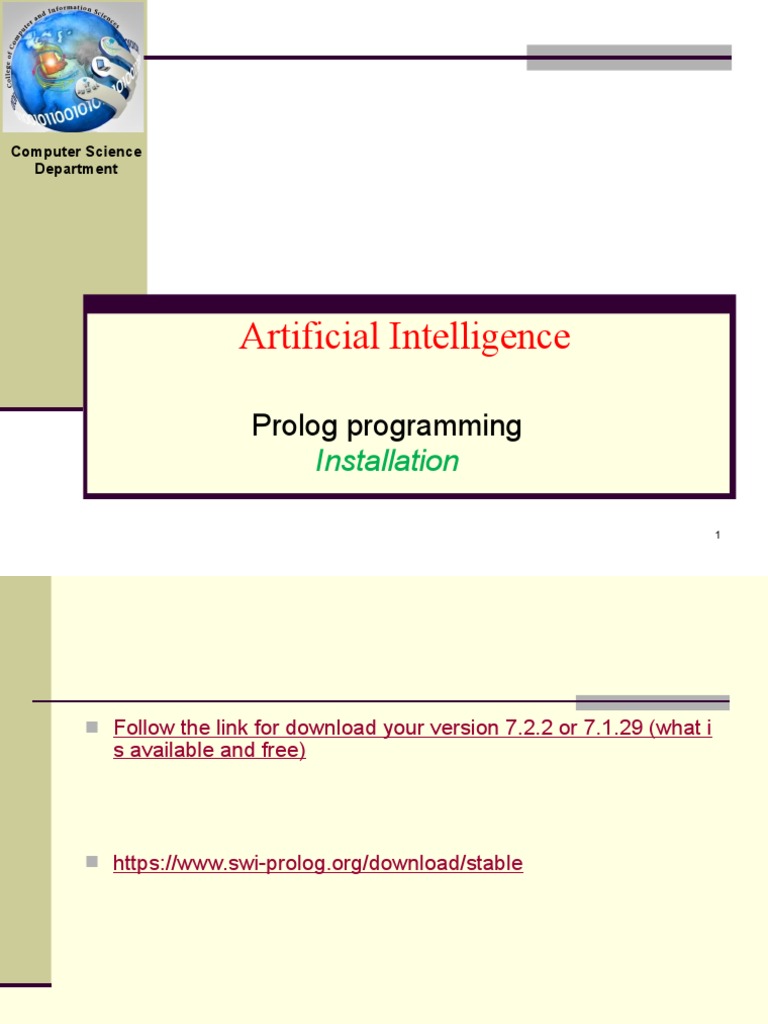 Artificial Intelligence: Prolog Programming | PDF