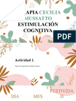Terapia Estimulación Cognitiva: Cecilia Mussatto