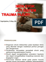 Shock Management Pada Multi Sistem Trauma Injury