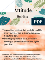 Attitude Building Personality Development