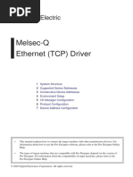 Melsec-Q Ethernet (TCP) Driver - MitsubishiMelsecQTCPea