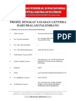 Profil Yayasan Lentera Derussalam Palembang 2021