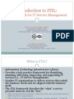 Overview to ITIL