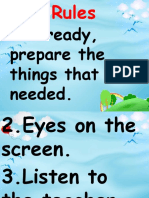 1.be Ready, Prepare The Things That Are Needed