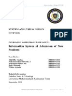 Information System of Admission New Students - Lanjutan