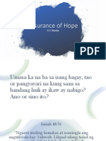 Assurance of Hope: FCC Manila