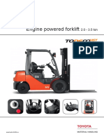 Engine Powered Forklift 2 0 3 5 Ton