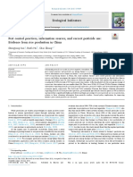 Ecological Indicators: Shengyang Sun, Ruifa Hu, Chao Zhang