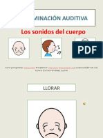 Discriminacion Auditiva Sonidos Del Cuerpo