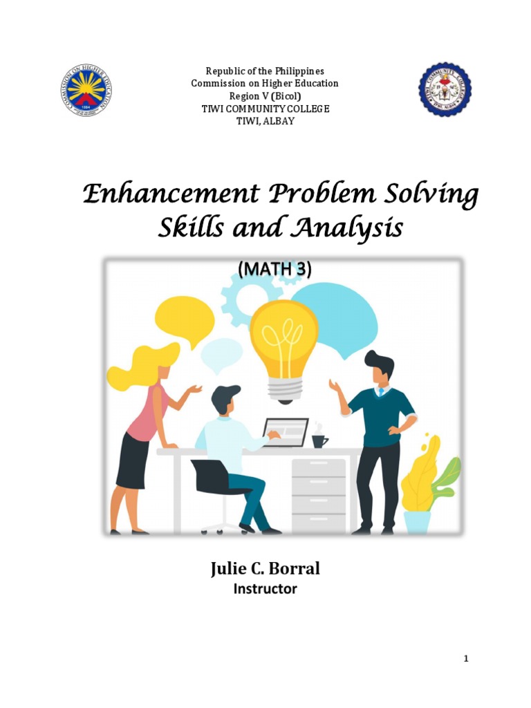 Math Problem Solving Skills Enhancement | PDF | Communication | Theorem