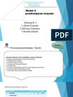 Modul 4 Pembelajaran Terpadu