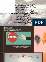 Stress Management. 2