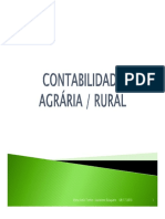 Contabilidade Agricola e Rural - Slides Aulas