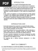 Key Principles of Community Development | PDF | Community | Empowerment